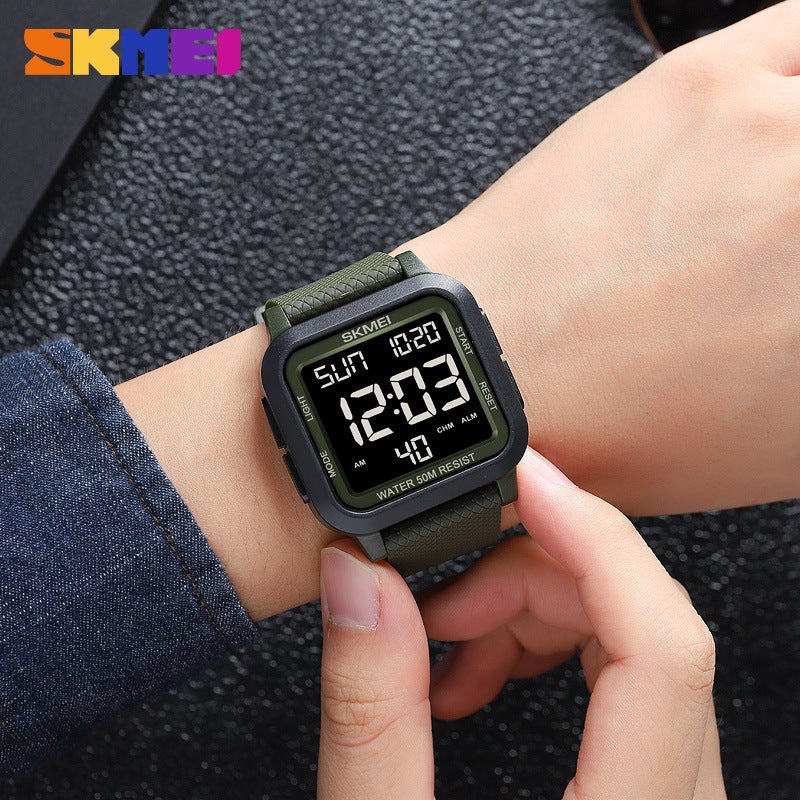 Timemei 1894 Fashion Luminous Sports Waterproof Digital Watch Men'S Watch Made - Image 5